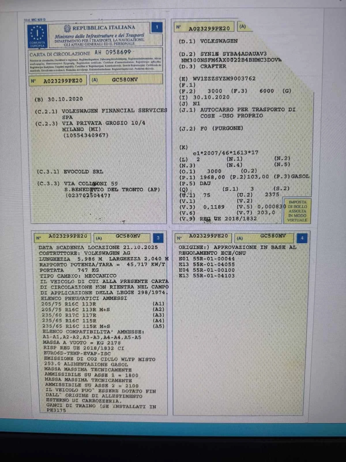 VW Crafter 2.0 TDI, снимка 15 - Бусове и автобуси - 54294305