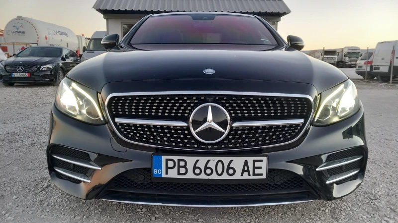 Mercedes-Benz E 220 AMG/ПАНОРАМА/ПОДГРЕВ/360* КАМЕРА/9G-TRONIC/EURO6, снимка 5 - Автомобили и джипове - 47897751