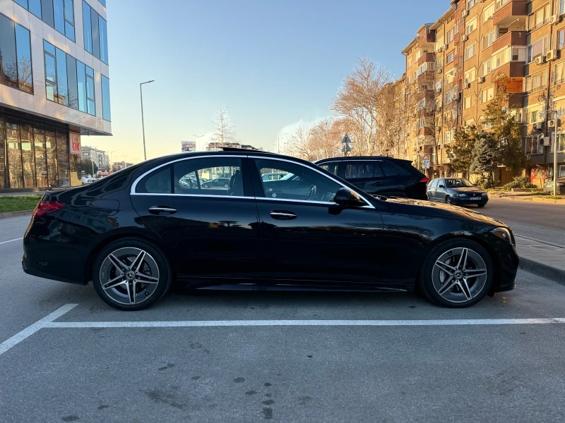 Mercedes-Benz C 300 EQ 4M Pano Dist AMG PAK 360kam 26000km , снимка 4 - Автомобили и джипове - 52913920