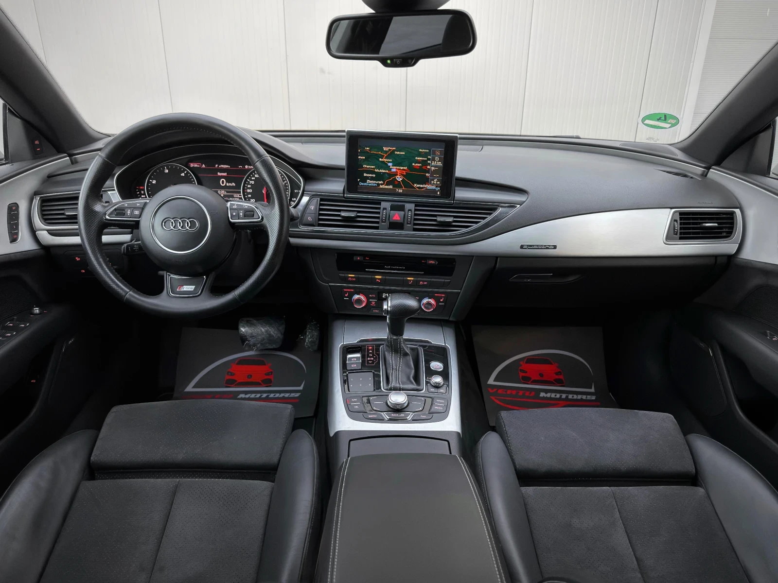 Audi A7 3.0TDI/ 3xS-Line/ FULL LED/ 3xTV/ BOSE/ QUATTRO/, снимка 11 - Автомобили и джипове - 54710557