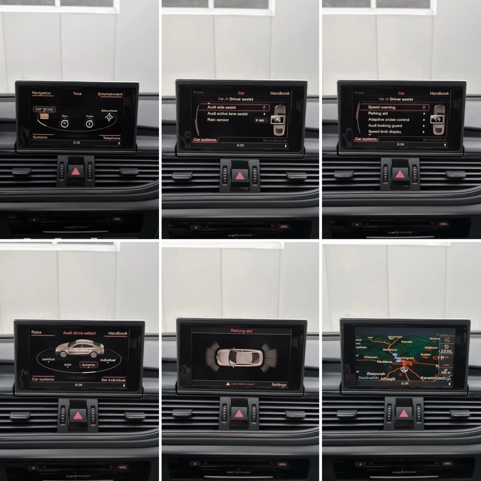 Audi A7 3.0TDI/ 3xS-Line/ FULL LED/ 3xTV/ BOSE/ QUATTRO/, снимка 16 - Автомобили и джипове - 54710557
