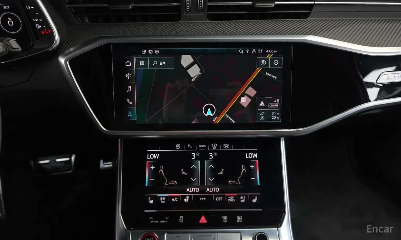 Audi Rs6 * 4.0 TFSI Quattro Avant * ЦЕНА ДО БГ, снимка 13 - Автомобили и джипове - 55673021
