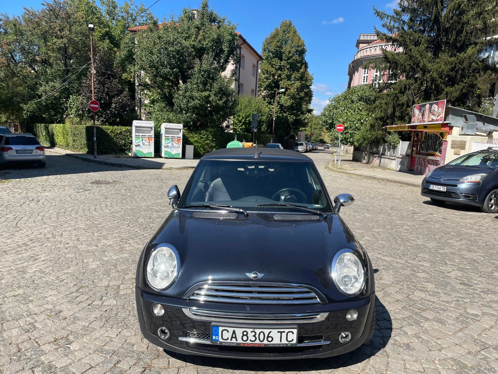 Mini Cooper cabrio R52, снимка 14 - Автомобили и джипове - 56057708