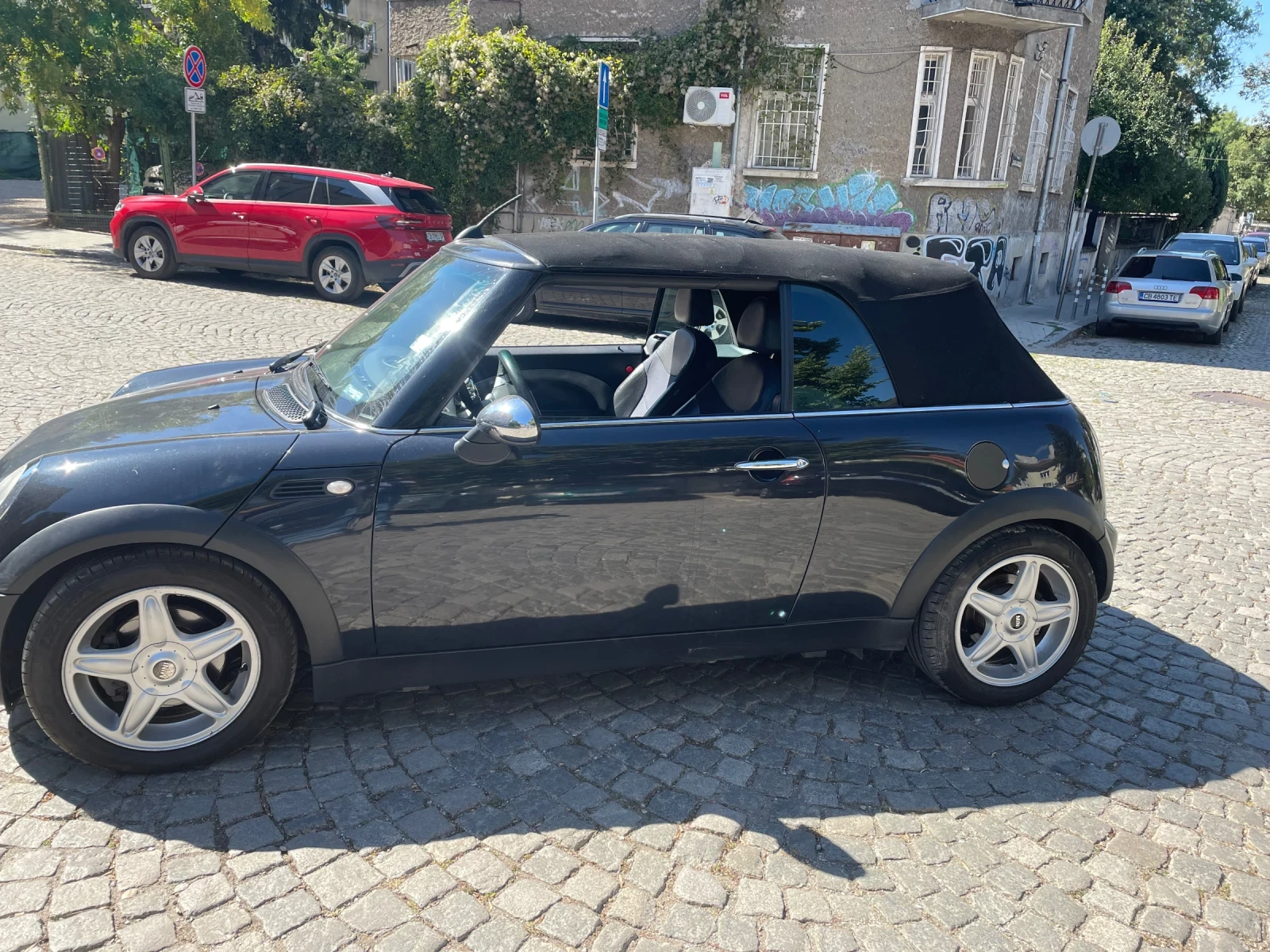 Mini Cooper cabrio R52, снимка 15 - Автомобили и джипове - 56057708