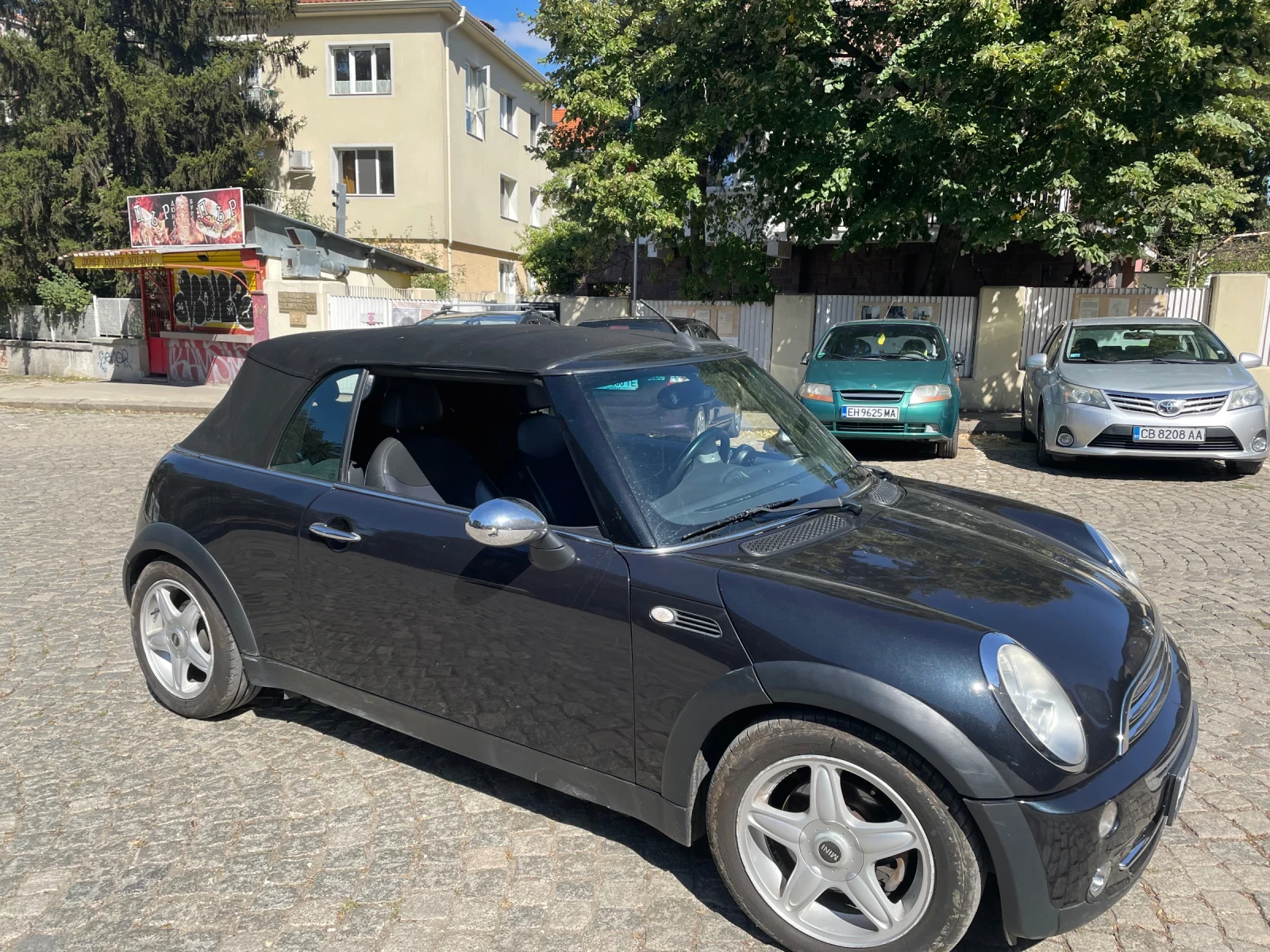 Mini Cooper cabrio R52, снимка 13 - Автомобили и джипове - 56057708