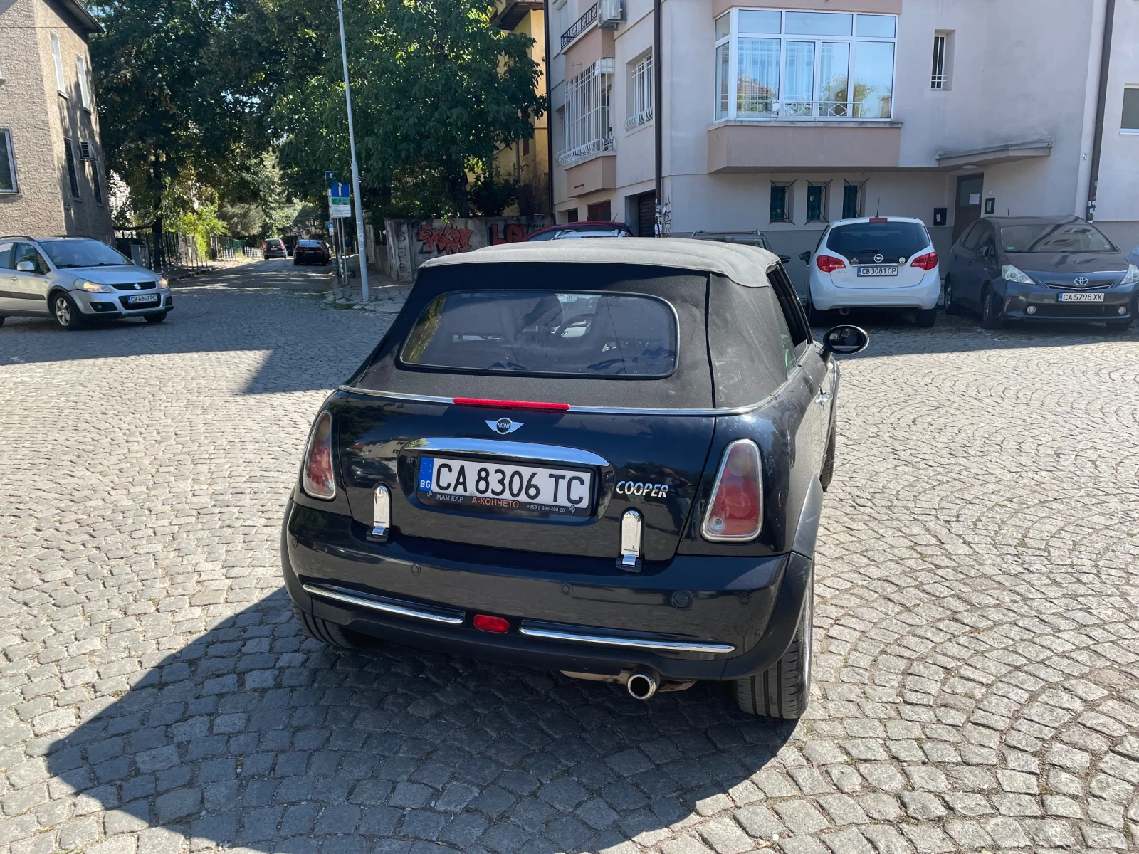 Mini Cooper cabrio R52, снимка 10 - Автомобили и джипове - 56057708