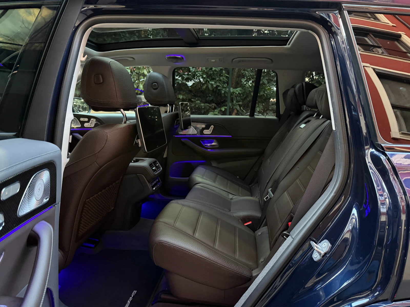 Mercedes-Benz GLS580 4Matic EQ 6+ 1 AMG TV Burmester4D HeadUp Massage, снимка 12 - Автомобили и джипове - 54726394