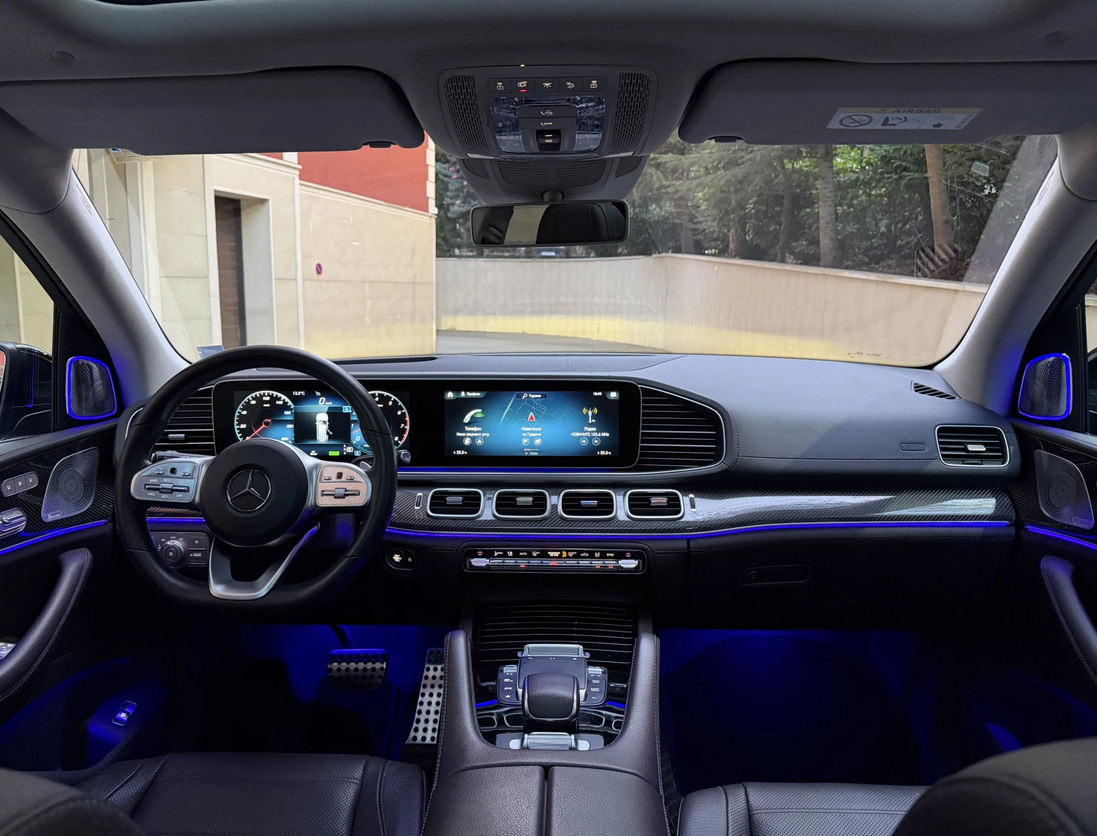 Mercedes-Benz GLS580 4Matic EQ 6+ 1 AMG TV Burmester4D HeadUp Massage, снимка 8 - Автомобили и джипове - 54726394