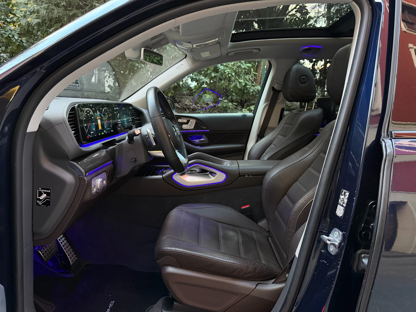 Mercedes-Benz GLS580 4Matic EQ 6+ 1 AMG TV Burmester4D HeadUp Massage, снимка 6 - Автомобили и джипове - 54726394