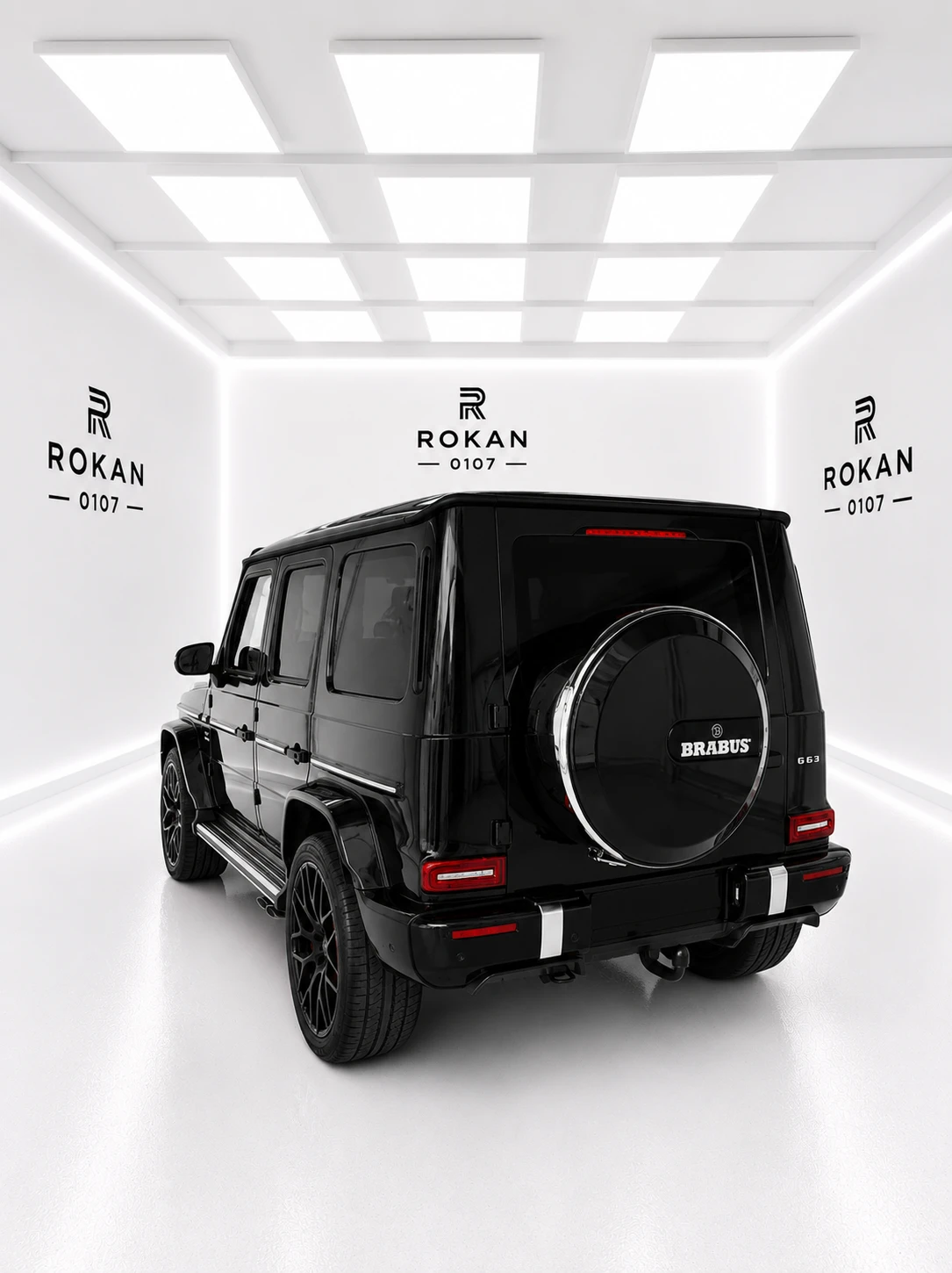 Mercedes-Benz G 63 AMG BRABUS, снимка 4 - Автомобили и джипове - 55012228