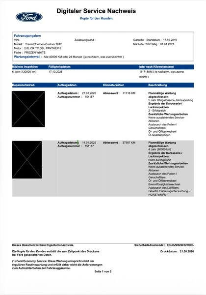 Ford Transit Custom Kombi 320 L1H2 Trend 2.0 TDCi | Mobile.bg � ����������� 12
