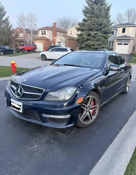 Mercedes-Benz C 63 AMG FACE * LSD * P31 * ПАНОРАМА * CARFAX * , снимка 1