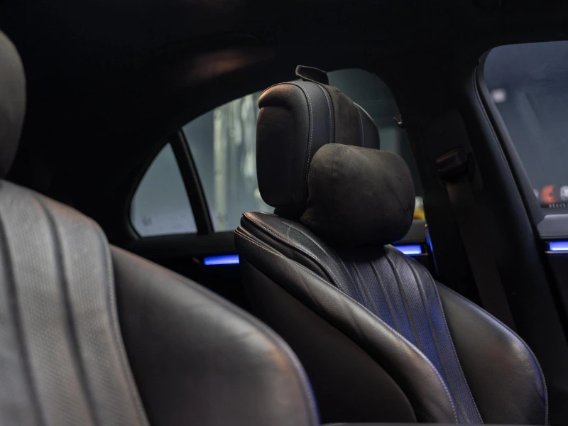 Mercedes-Benz S 400 D 4MATIC* 360* AMG LINE* PANO* Head Up* Обдухв* Bu, снимка 16 - Автомобили и джипове - 52748115