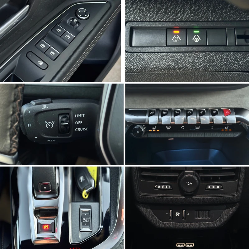 Peugeot 5008 - 2.0 BlueHDI - EAT8 - GT-line - Keyless - Led -, снимка 12 - Автомобили и джипове - 53160439