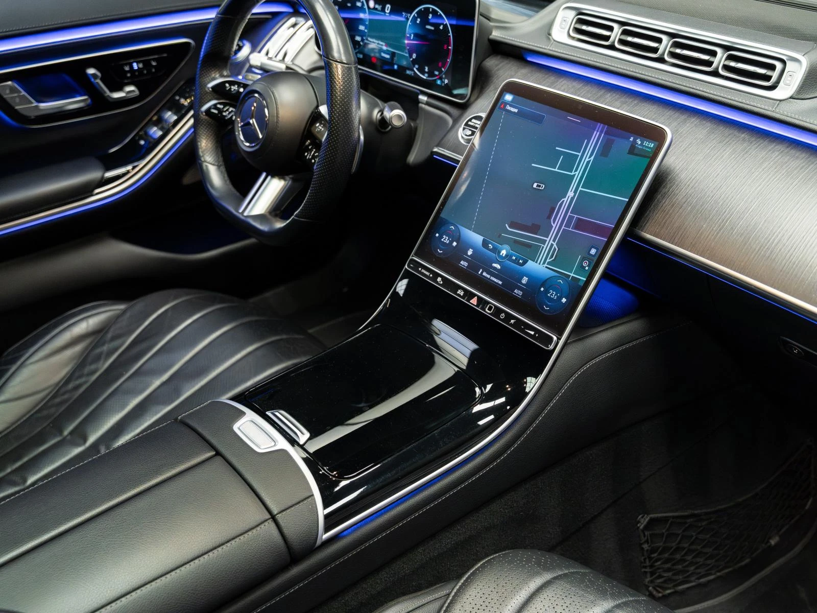 Mercedes-Benz S 400 D 4MATIC* 360* AMG LINE* PANO* Head Up* * Bu | Mobile.bg   12