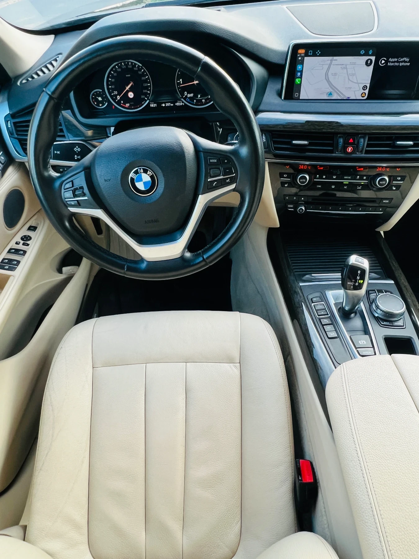 BMW X5 PANO HEAD UP, снимка 7 - Автомобили и джипове - 54428520