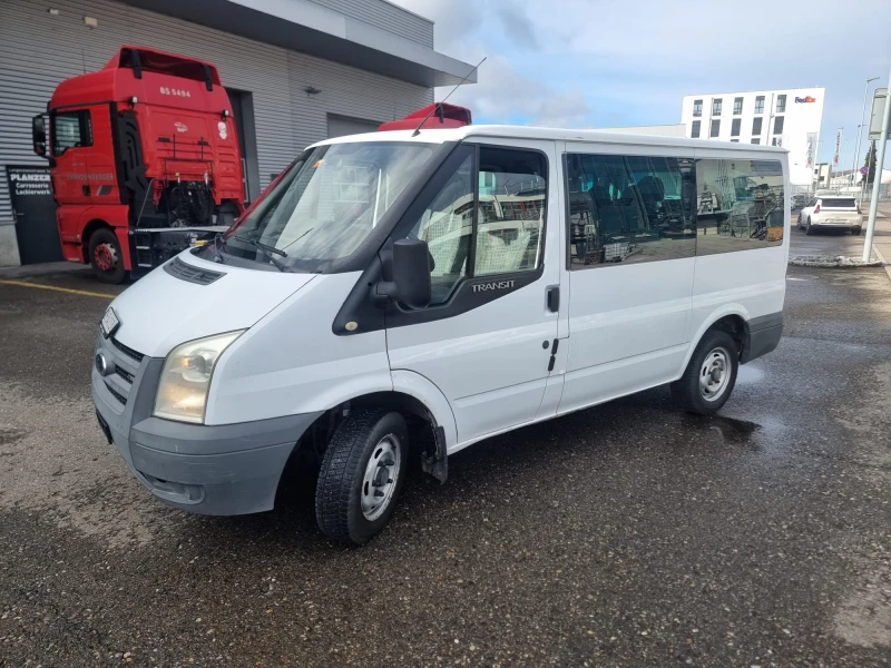 Ford Transit 9МЕСТА С  КЛИМАТИК, снимка 2 - Бусове и автобуси - 53510203