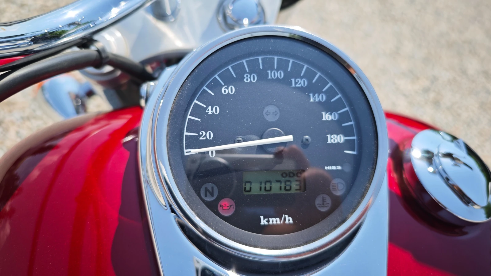 Honda Shadow 10783km ЧИСТО НОВ БЕЗ ЗАБЕЛЕЖКИ ОБСЛУЖЕН, снимка 10 - Мотоциклети и мототехника - 55117663