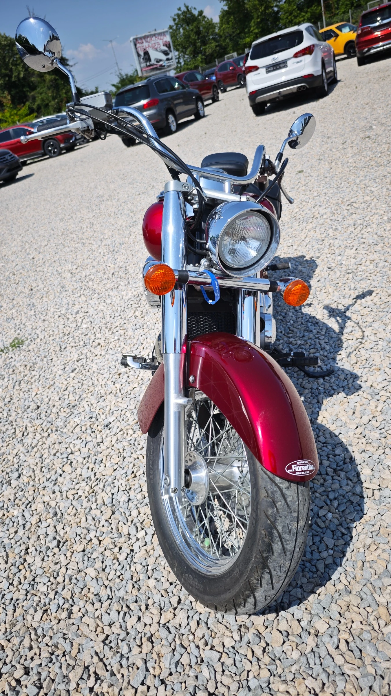 Honda Shadow 10783km ЧИСТО НОВ БЕЗ ЗАБЕЛЕЖКИ ОБСЛУЖЕН, снимка 13 - Мотоциклети и мототехника - 55117663