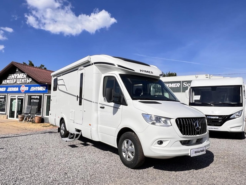 Кемпер HYMER / ERIBA S 585 3500 kg., снимка 2 - Каравани и кемпери - 45998961