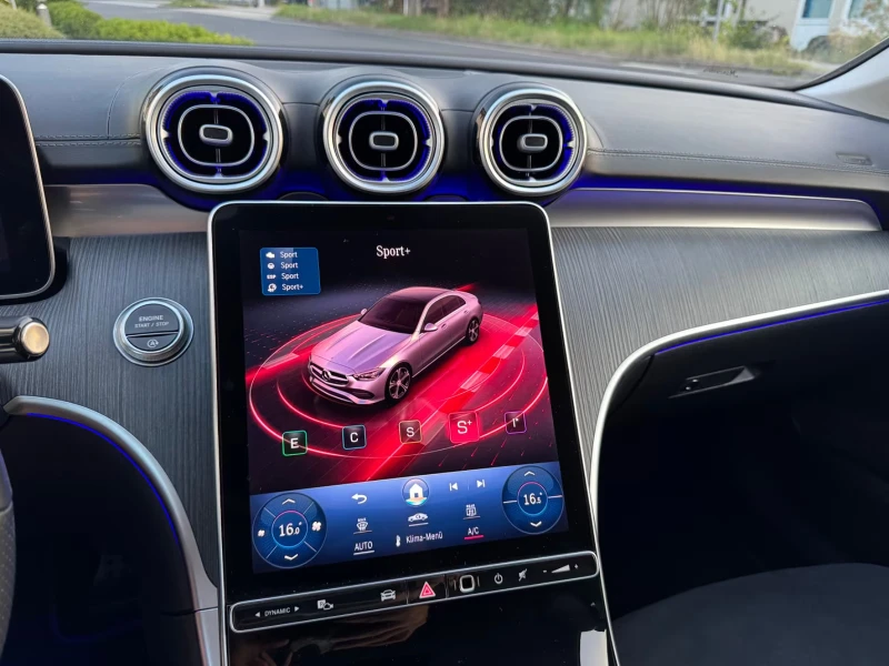 Mercedes-Benz C 300 AMG-SPORTP./275HP/CARPLAY/MEMO/DESIGNO/CAM/690f, снимка 11 - Автомобили и джипове - 51580900