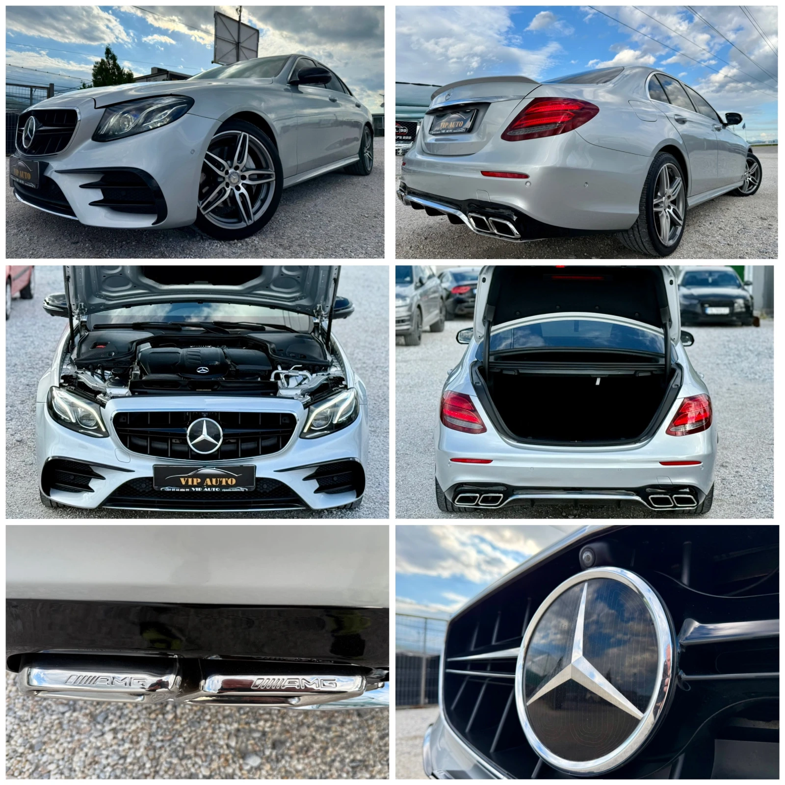 Mercedes-Benz E 220 AMG PACKET MULTIBEAM LED DIGITAL | Mobile.bg   15