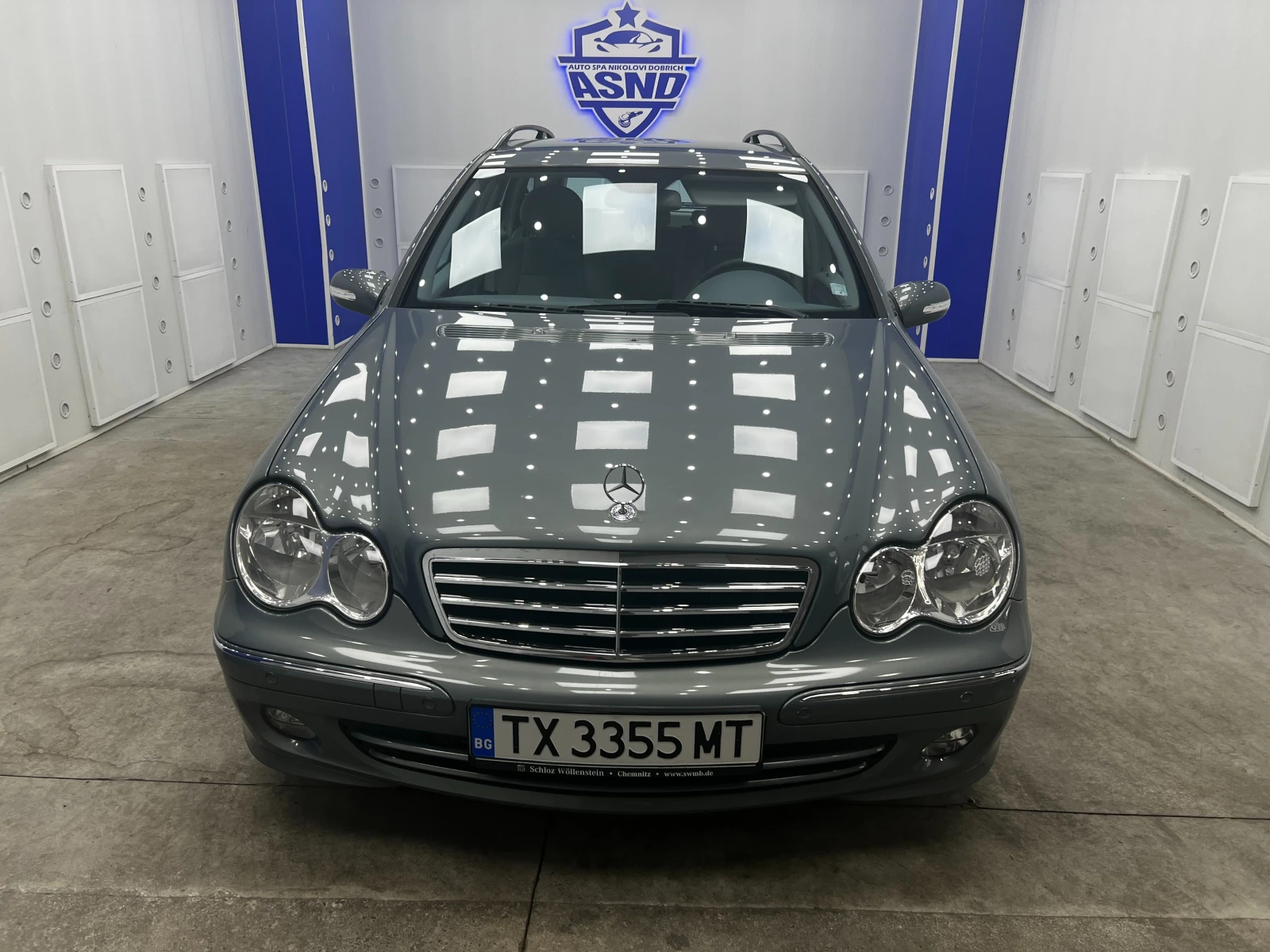 Mercedes-Benz C 200 COMPRESSOR / РЕАЛНИ КИЛОМЕТРИ, снимка 2 - Автомобили и джипове - 55767912