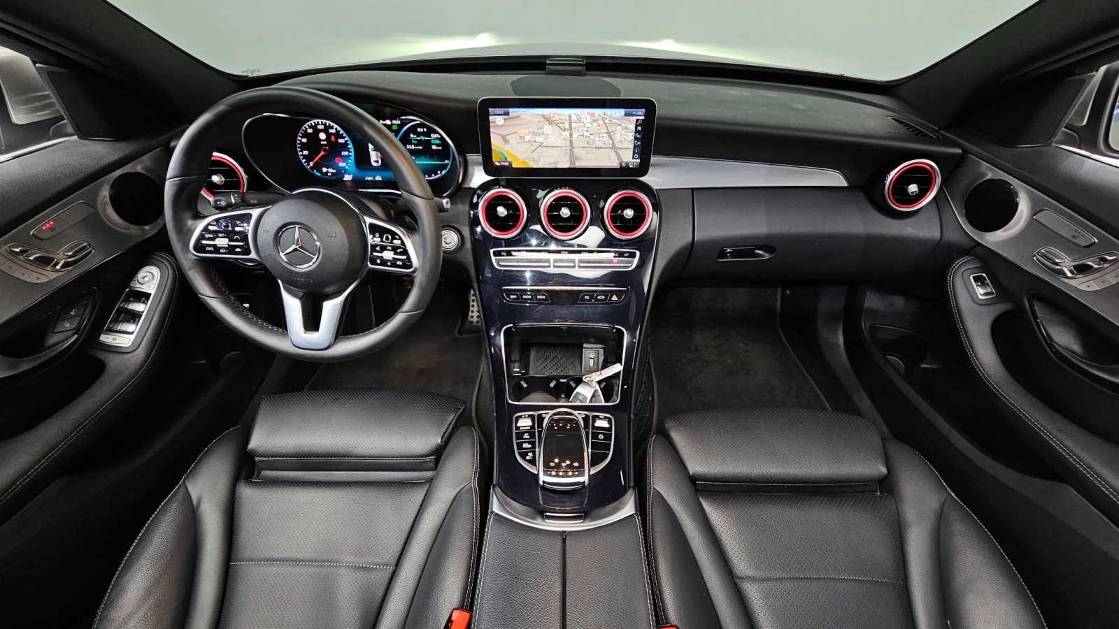 Mercedes-Benz C 200 AMG Line 4MATIC Plug-in Hybrid, снимка 6 - Автомобили и джипове - 56073686