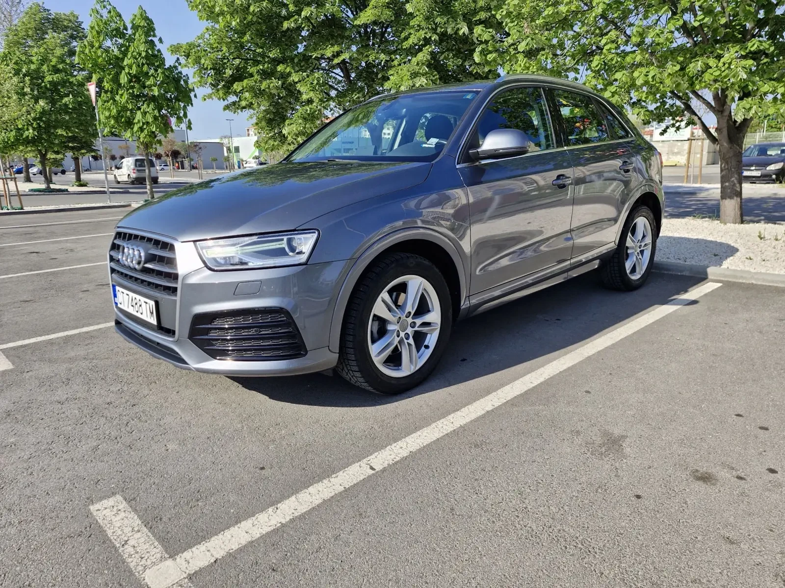 Audi Q3 2.0 TDI  автомат, пера на волана, рекаро салон  - изображение 6