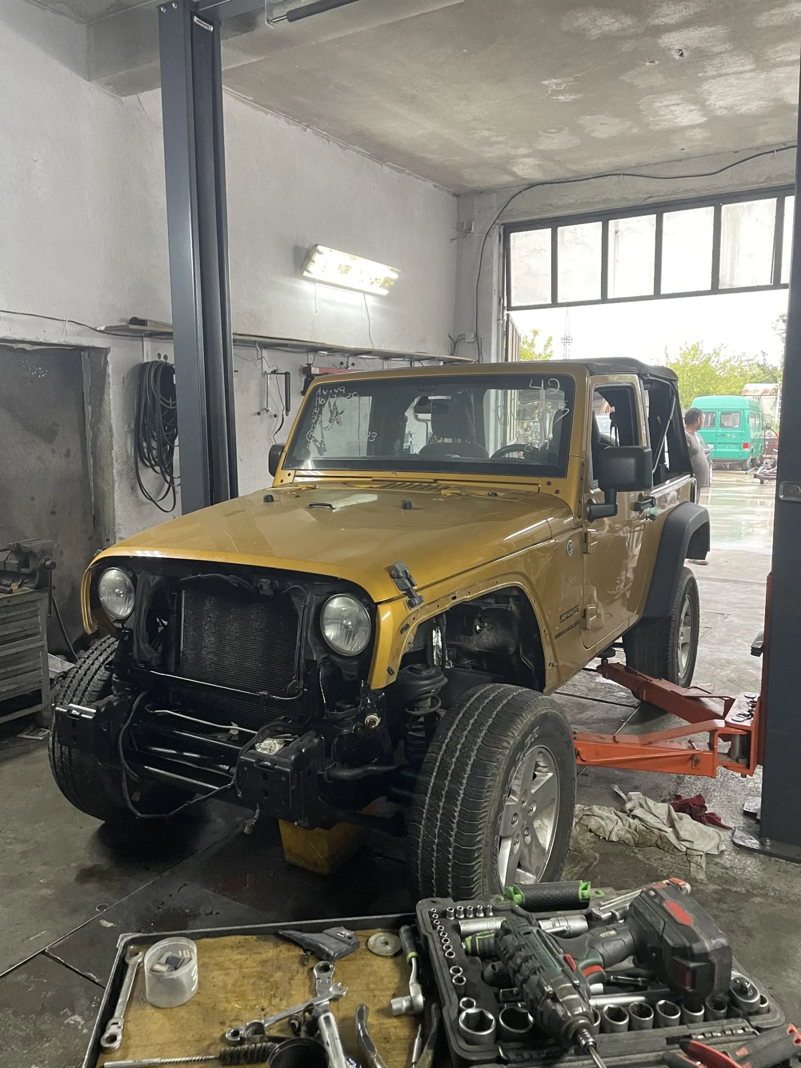 Jeep Wrangler 3.6/V6/Ръчка/Къса база