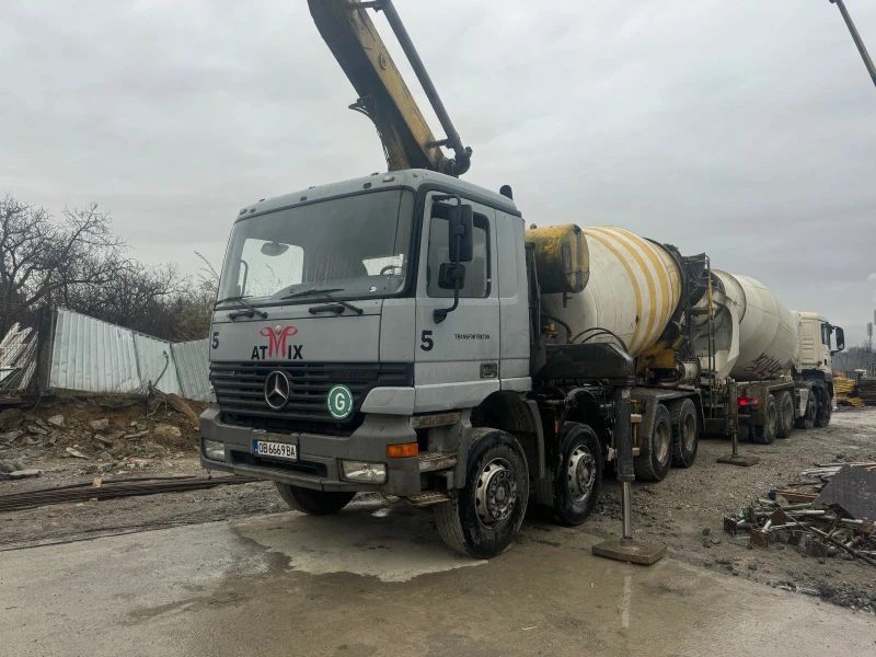 Бетон помпа Mercedes-Benz Actros , снимка 1 - Индустриална техника - 48151303