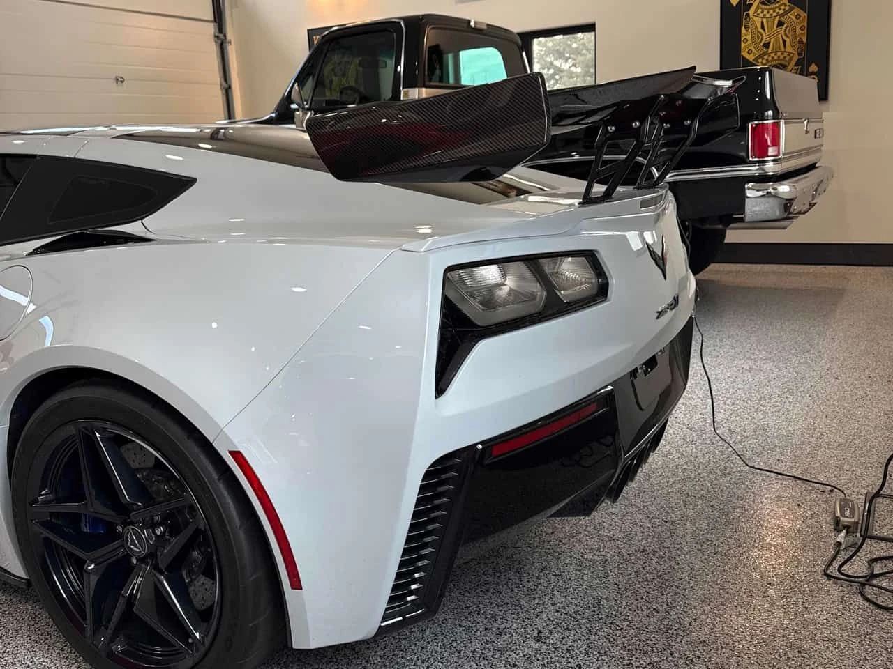 Chevrolet Corvette ZR1 3ZR / КАРБОНИ !!! ВСИЧКИ ЕКСТРИ ЗА МОДЕЛА , снимка 4 - Автомобили и джипове - 54092071