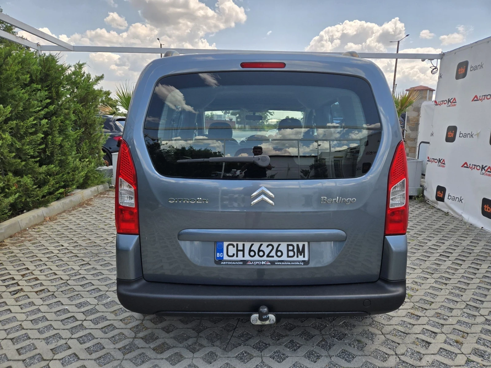 Citroen Berlingo 1.6i-109кс= ГАЗ= КЛИМАТИК= СТАРИЯ МОТОР= MULTISTAC, снимка 4 - Автомобили и джипове - 55174264