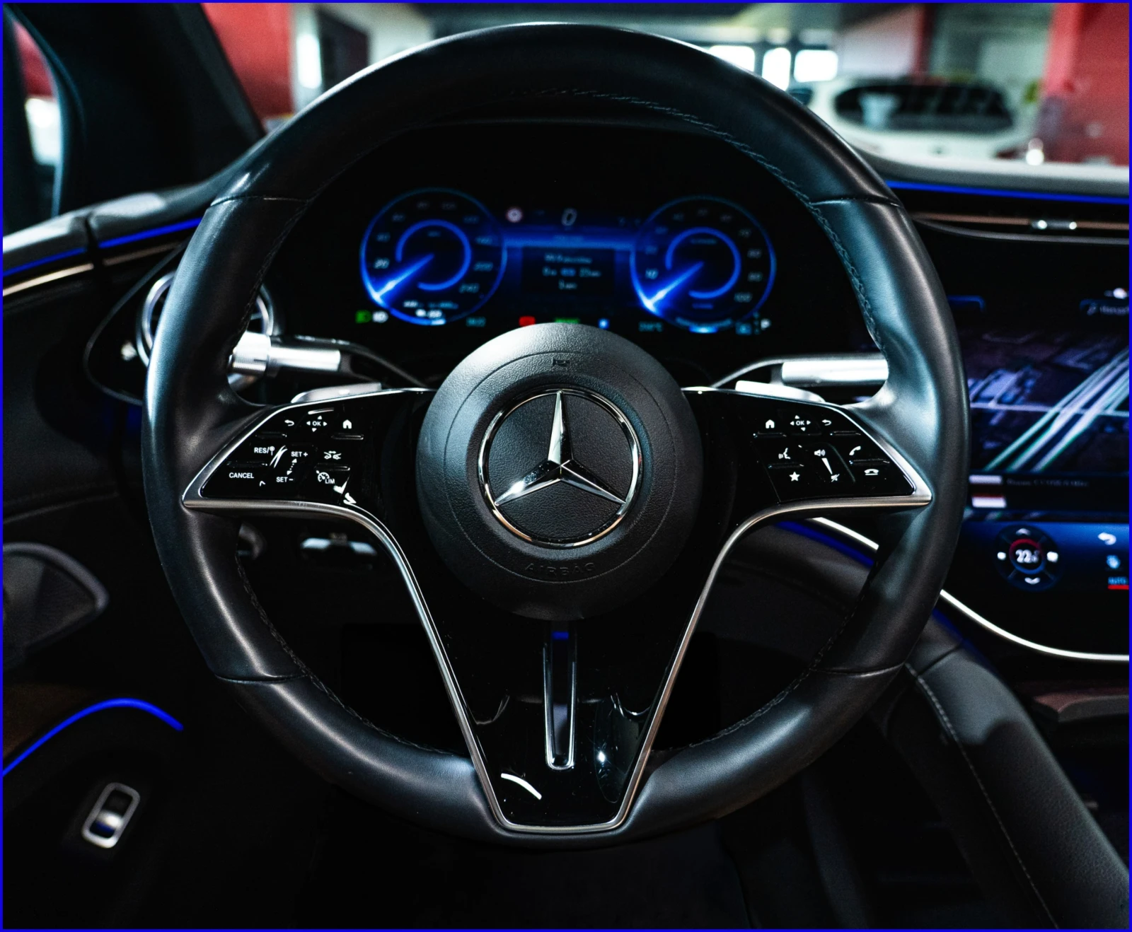 Mercedes-Benz EQS 450+ ГАРАНЦИЯ * Hyperscreen* Burmester* Airmatic, снимка 14 - Автомобили и джипове - 55593989