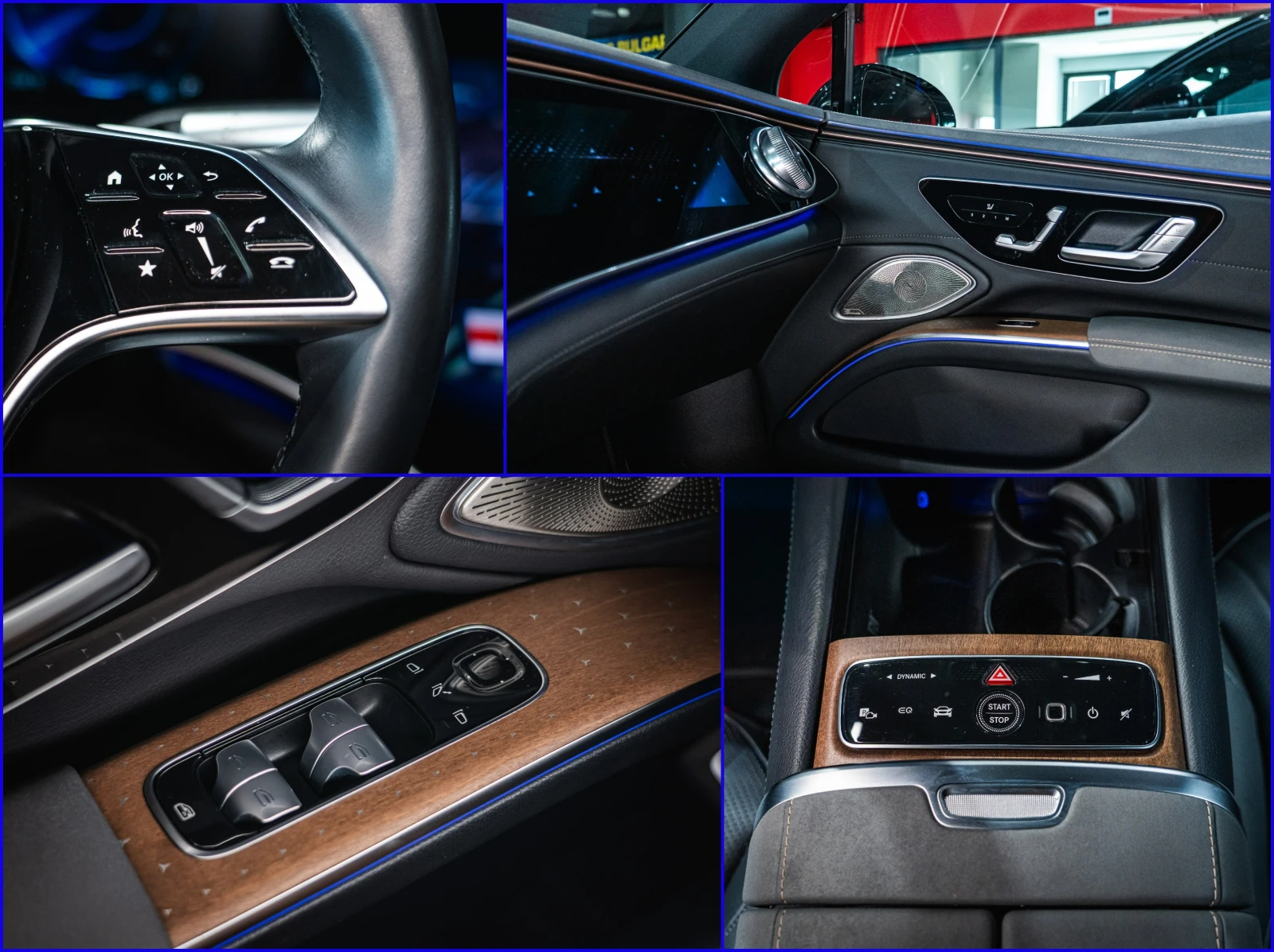 Mercedes-Benz EQS 450+ ГАРАНЦИЯ * Hyperscreen* Burmester* Airmatic, снимка 11 - Автомобили и джипове - 55593989