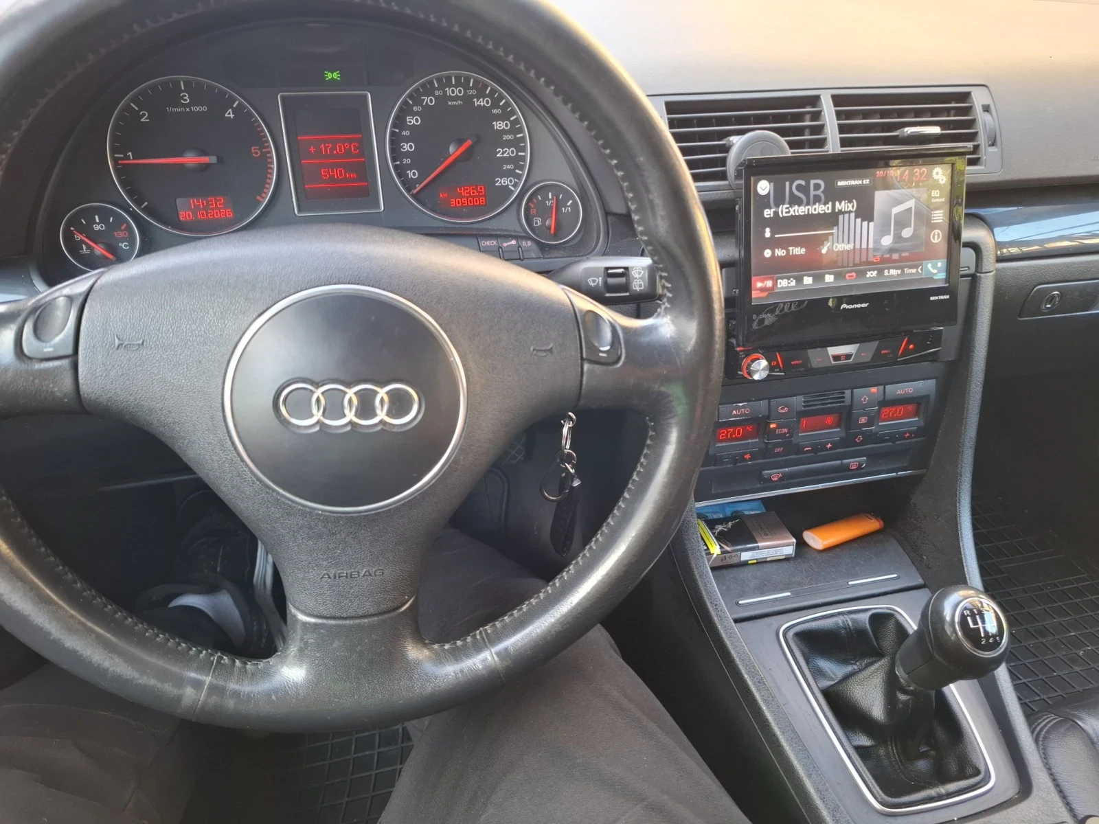 Audi A4 1.9TDI/131HP, снимка 13 - Автомобили и джипове - 56579499