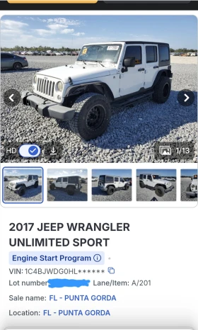 Jeep Wrangler Willys - 16400 € / 32075.61 лв. - 74792253 10