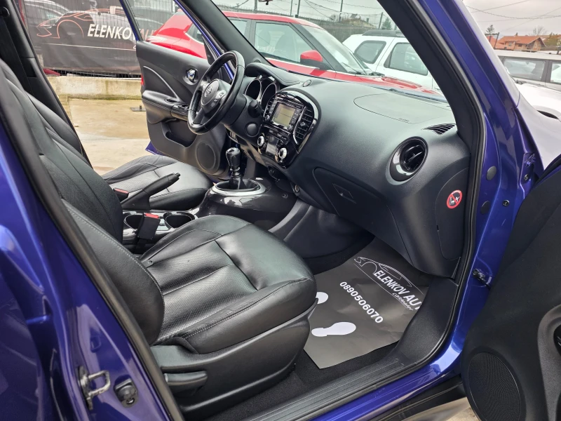 Nissan Juke FACELIFT 1.2i-116 к.с EURO 6b- НАВИГАЦИЯ-ШВЕЙЦАРИЯ, снимка 15 - Автомобили и джипове - 53527358
