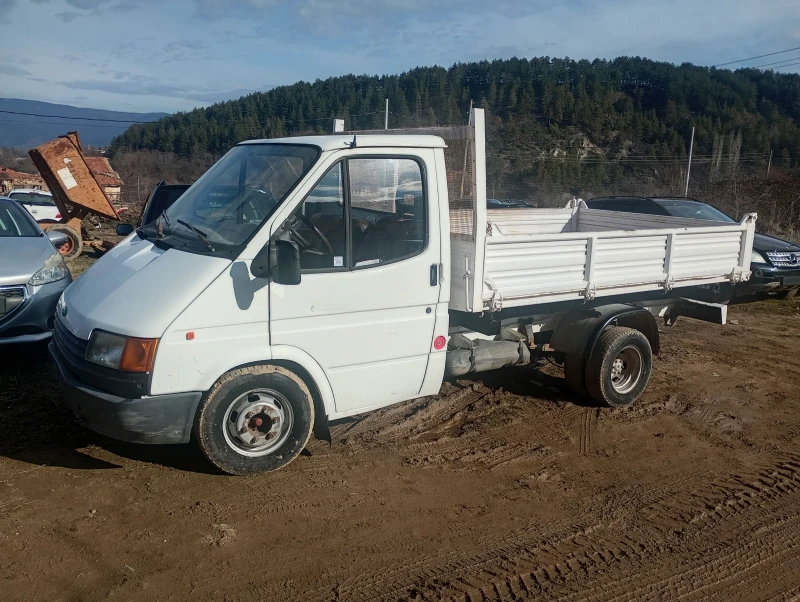 Ford Transit 2.5д самосвал, снимка 1 - Бусове и автобуси - 48888258