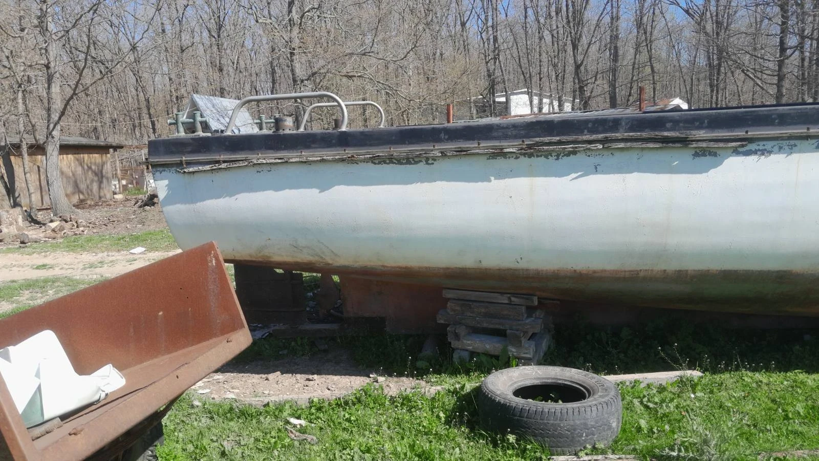 Лодка Собствено производство Баркас, снимка 2 - Воден транспорт - 54259413