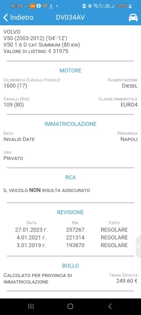  Volvo V50