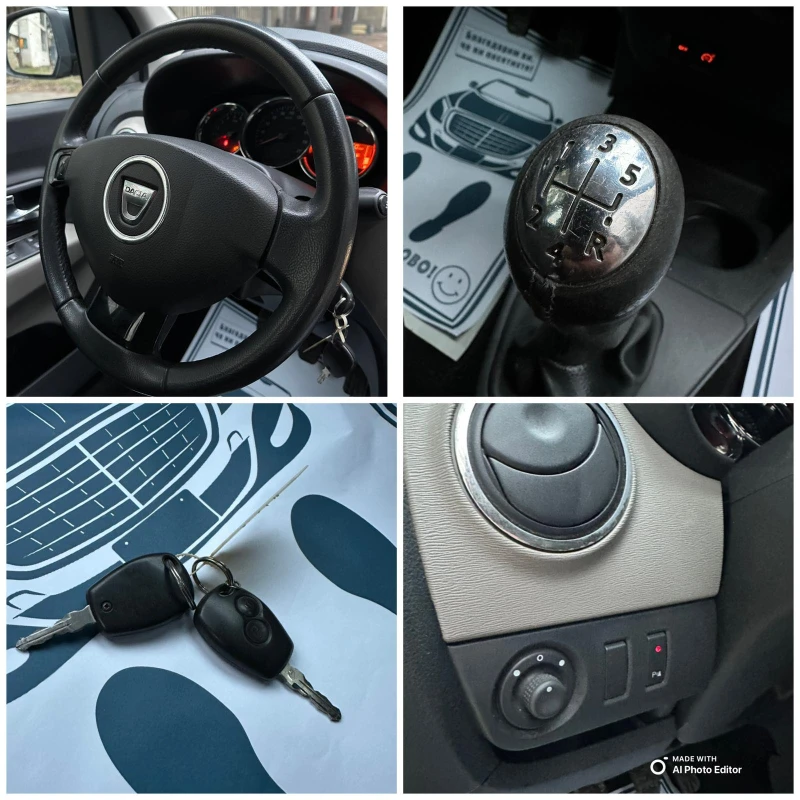 Dacia Lodgy 1.5dCi* 7м* NAVI, снимка 9 - Автомобили и джипове - 49146183