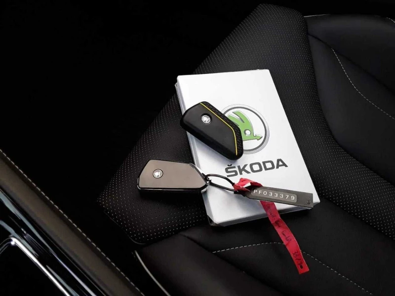 Skoda Enyaq 82 kWh - AWD vrs 299hp mamba green, снимка 10 - Автомобили и джипове - 52290605