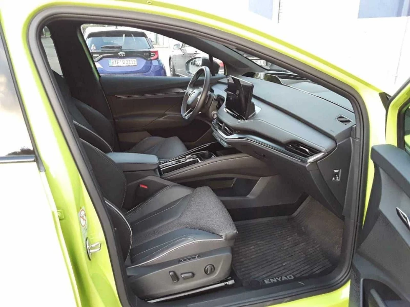 Skoda Enyaq 82 kWh - AWD vrs 299hp mamba green, снимка 5 - Автомобили и джипове - 52290605