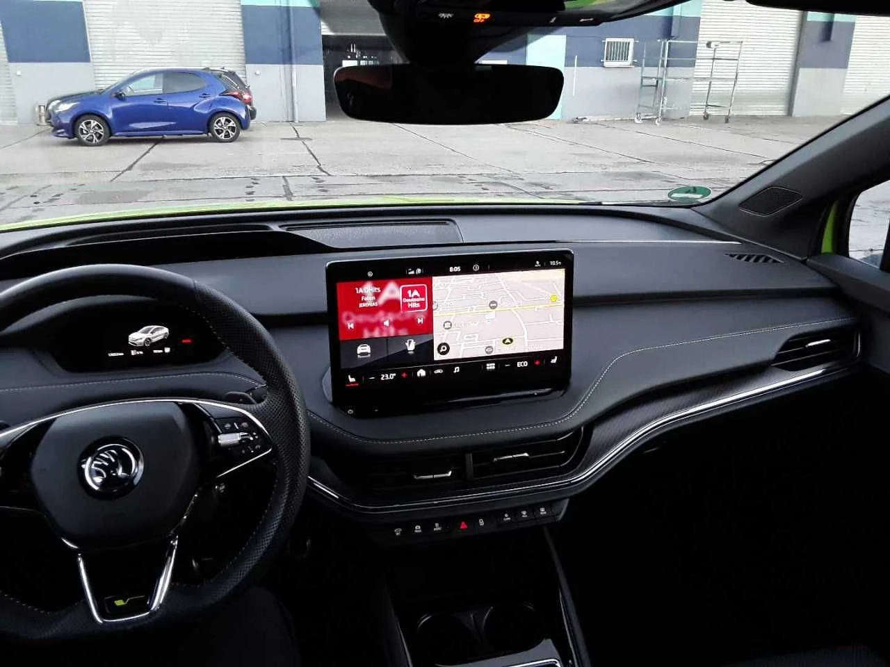 Skoda Enyaq 82 kWh - AWD vrs 299hp mamba green | Mobile.bg   11