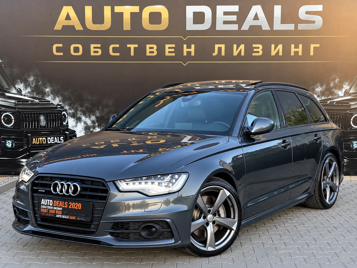 Audi A6 3.0BI-TDI| 313HP| S-LINE| 8ZF| СОБСТВЕН ЛИЗИНГ, снимка 2 - Автомобили и джипове - 56216311