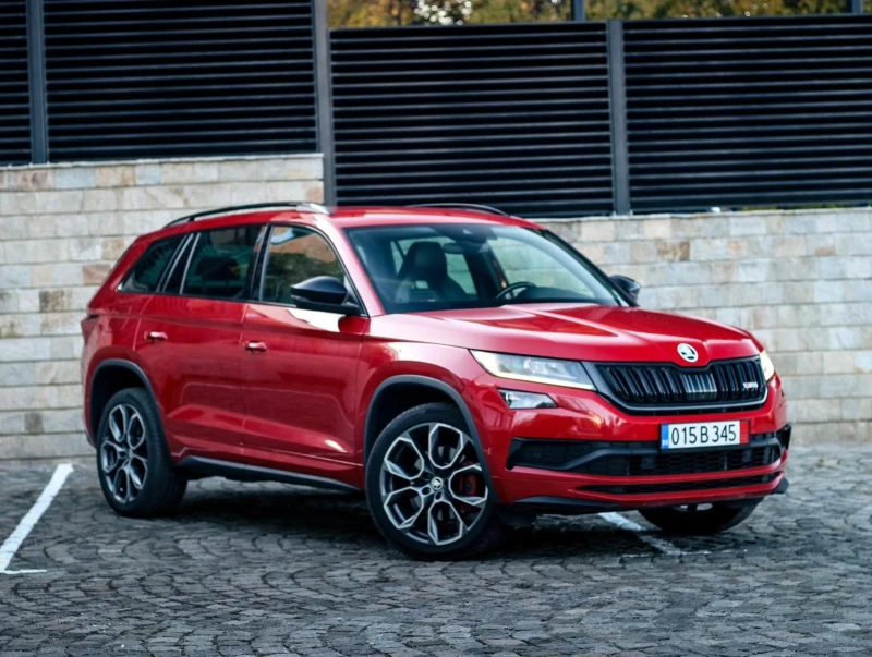 Skoda Kodiaq RS 2.0_BiTDI 240kc_4x4_DSG_2020 г._7m_Velvet Red - 59999 лв. / 30677.00 € - 43666110 1