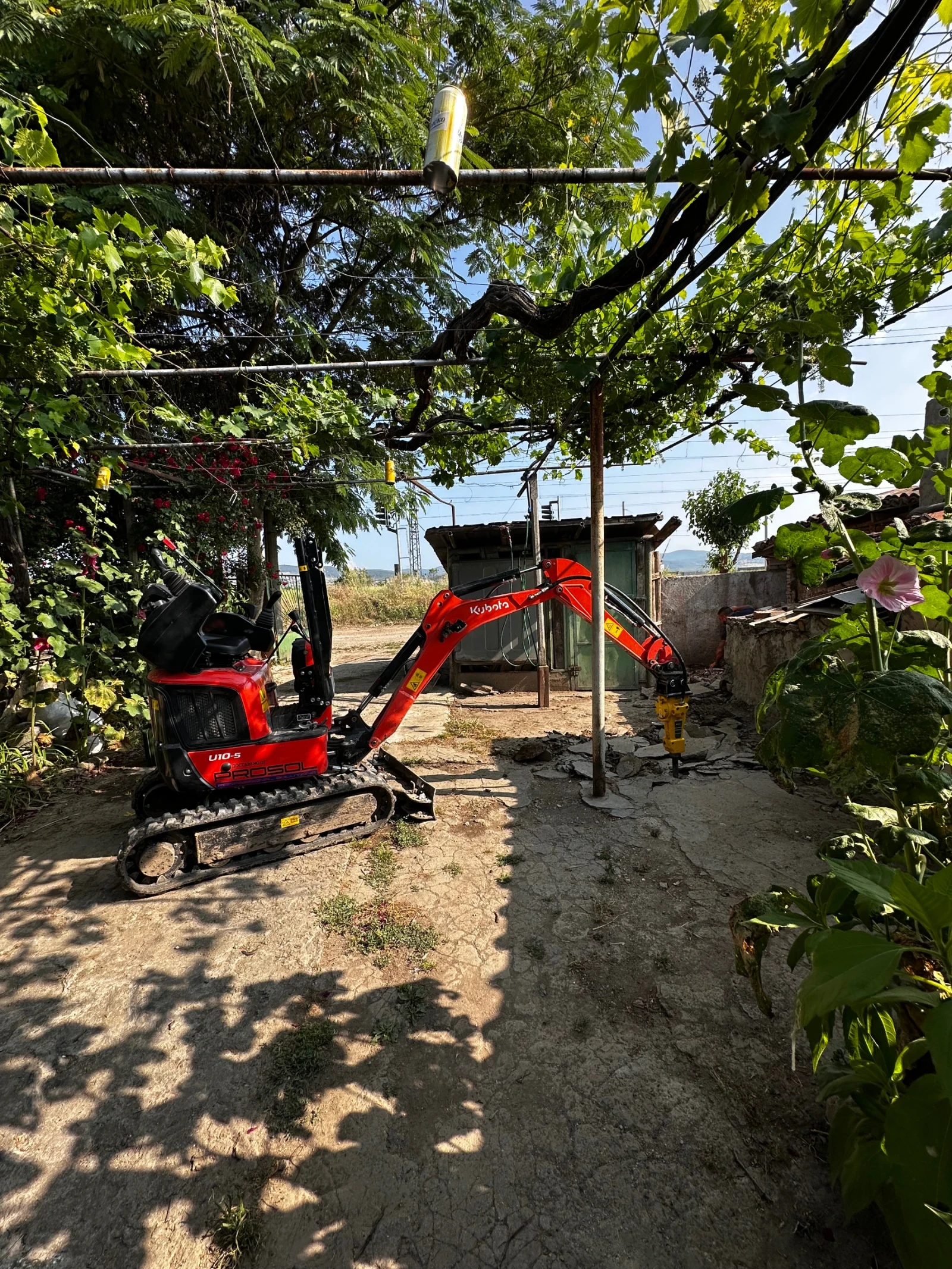 Багер Kubota U10-5, снимка 8 - Индустриална техника - 54995618