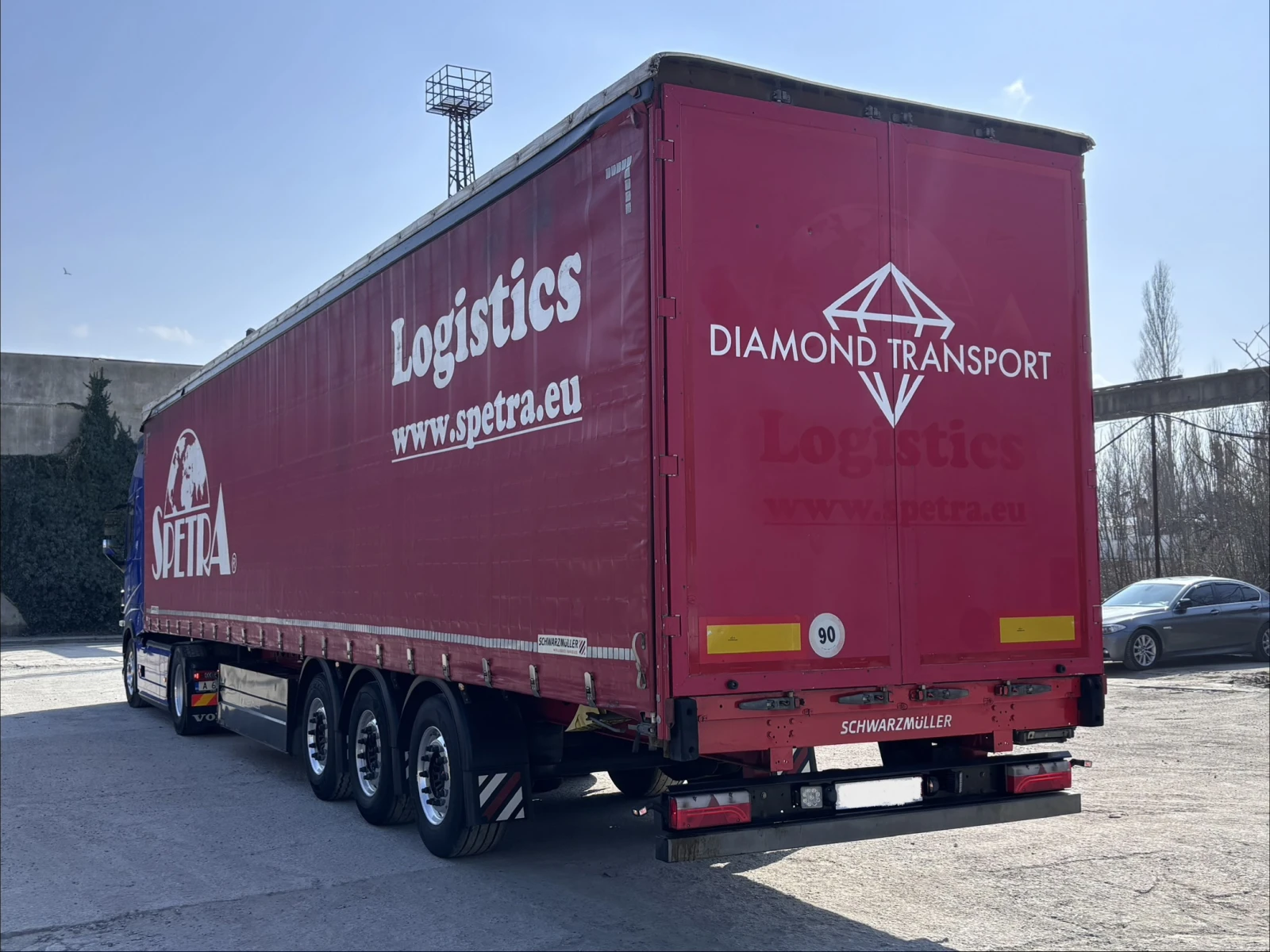 Полуремарке Schwarzmuller ПОВДИГАЩ ТАВАН, НОВ ВНОС, ТАРА 6040кг., снимка 5 - Ремаркета - 53861159