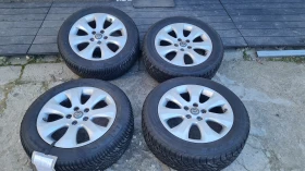 Гуми с джанти Bridgestone 225/55R17, снимка 2 - Гуми и джанти - 53165007